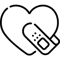 상처 치유 이미지